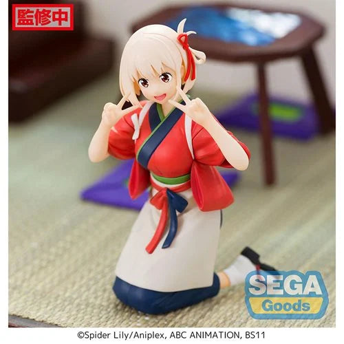 SEGA Lycoris Recoil Chisato Nishikigi Premium Perching Statue